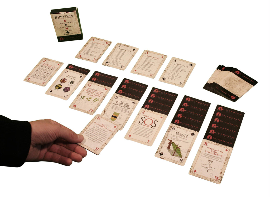 Deck of Survival Playing Cards