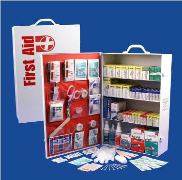 4 Shelf First Aid Cabinet