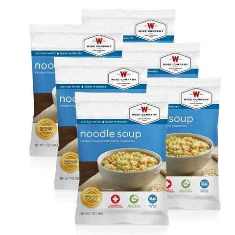 NEW Chicken Noodle Soup Cook in the Pouch - 6 PACK