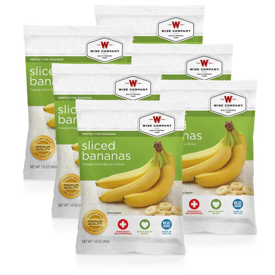 Sliced Bananas - 6 PACK