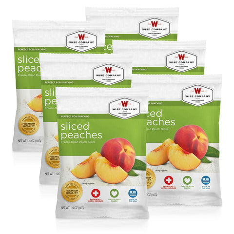 Sliced Peaches - 6 PACK