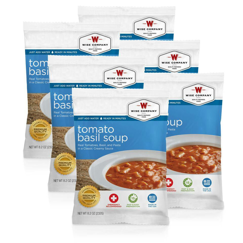 NEW Tomato Basil Soup Cook in the Pouch - 6 Pack