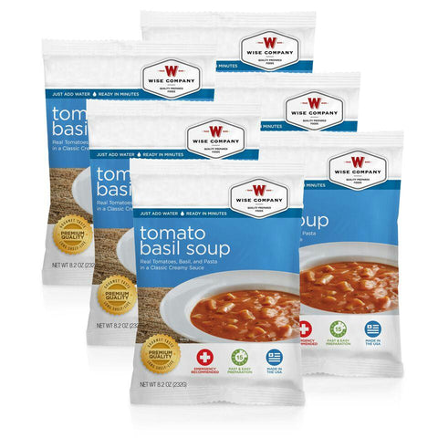 NEW Tomato Basil Soup Cook in the Pouch - 6 Pack