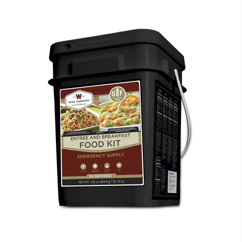 Gluten Free 84 Serving Entree and Breakfast Bucket