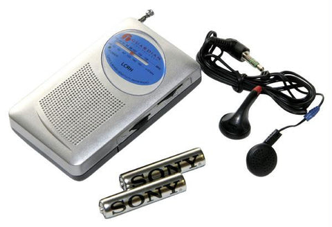 Am-Fm Radio w- Headphones (batteries included)
