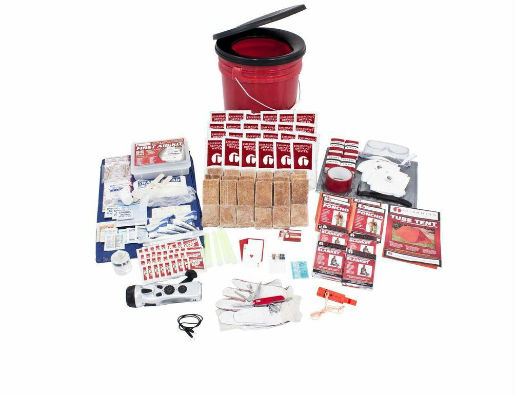 4 Person Guardian Bucket Survival Kit